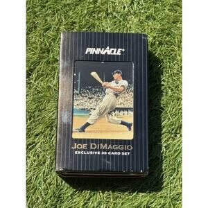 1993 Score Pinnacle Joe DiMaggio 30 Card Complete Set